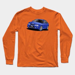 MG ZT saloon in Trophy Blue Long Sleeve T-Shirt